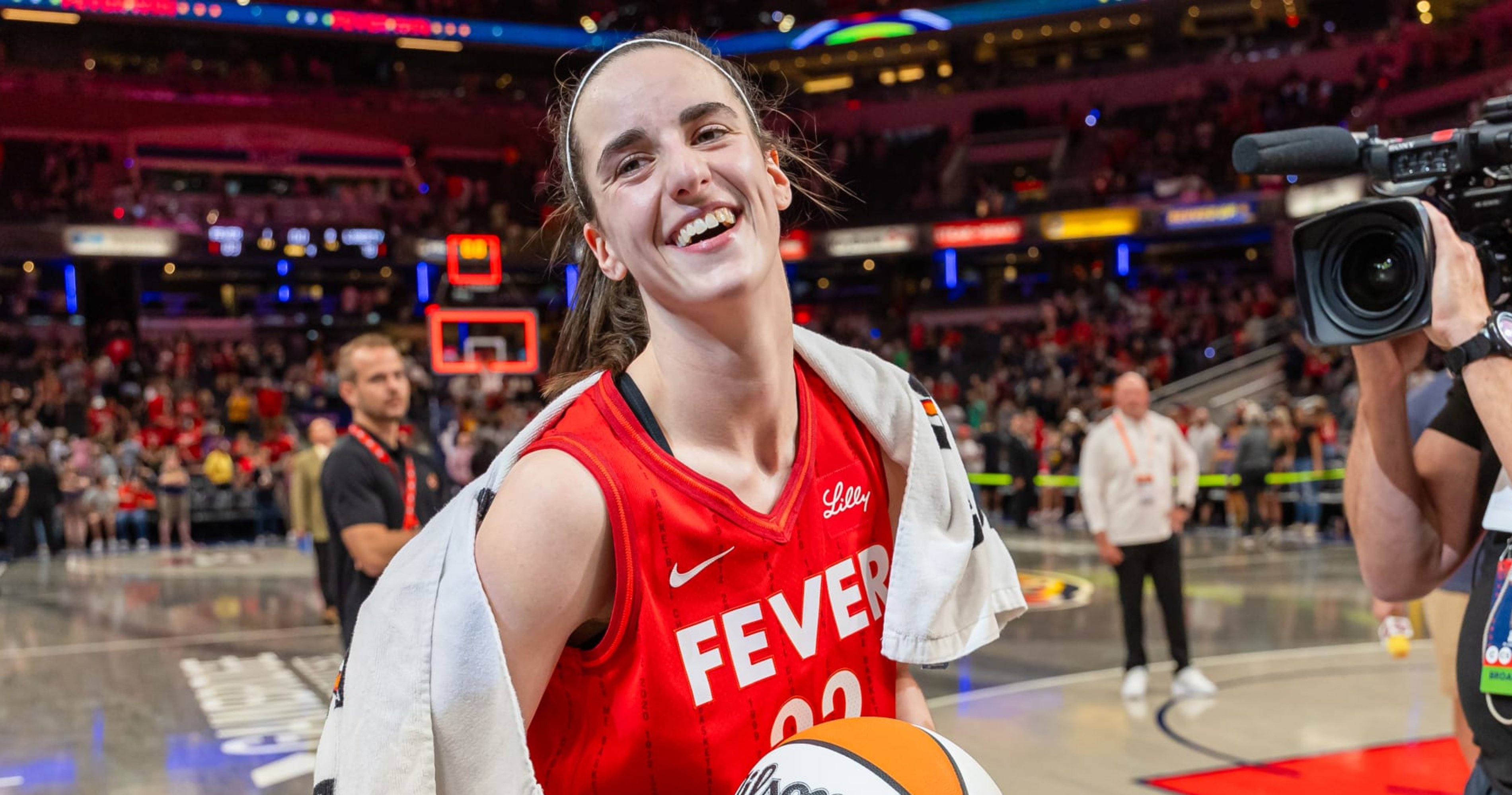Video: Caitlin Clark Jokes 'Nobody Reached Out' After Historic WNBA Triple-Double