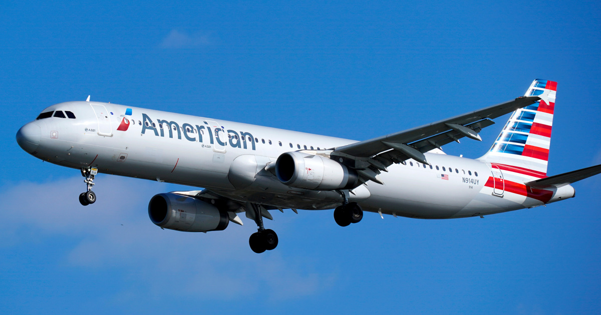 American Airlines flight aborts takeoff after tire issue on runway
