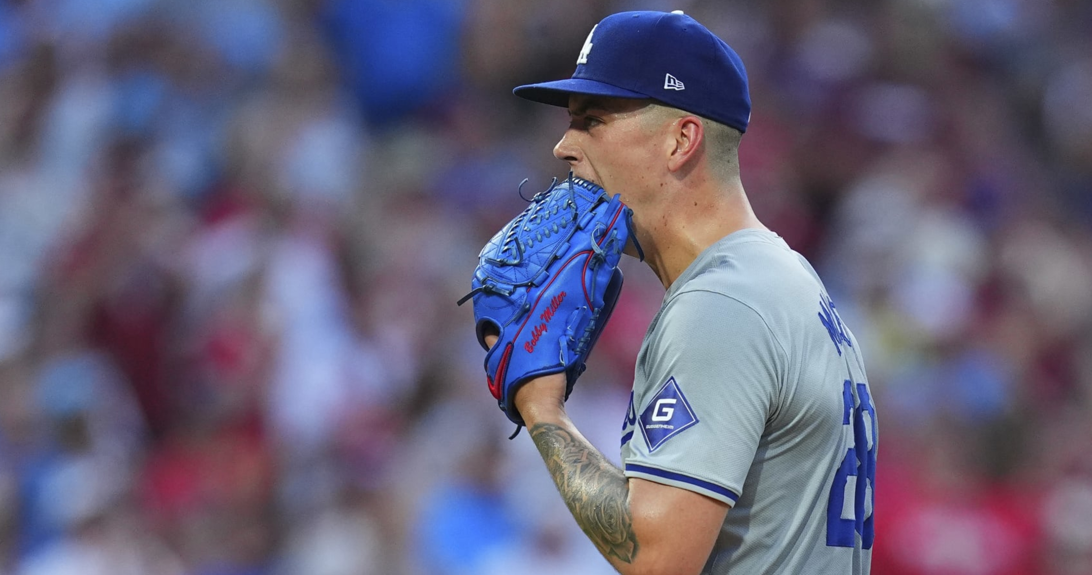 Dodgers' Bobby Miller Optioned After Loss to Phillies; LA's Former No. 2 Prospect