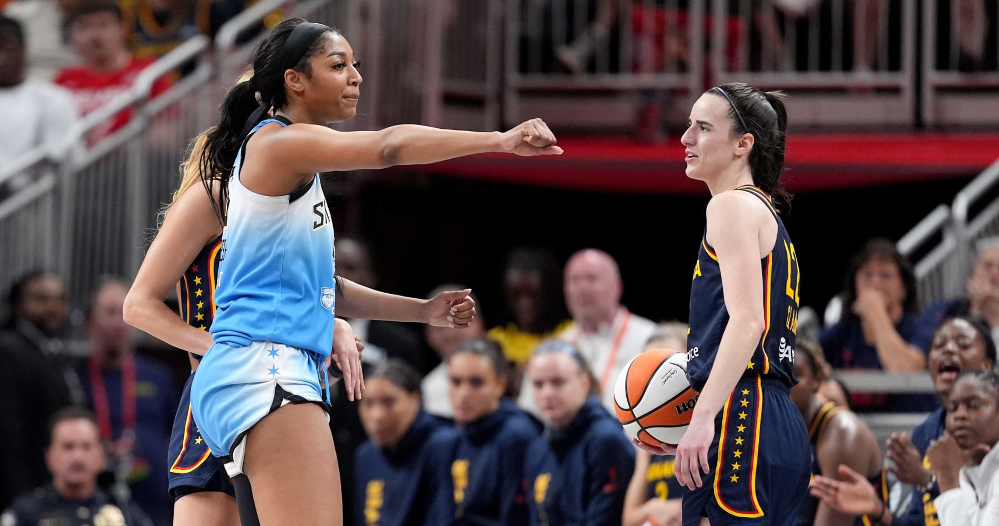 Angel Reese Calls Caitlin Clark Foul a 'Basketball Play,' Blames Refs After Loss