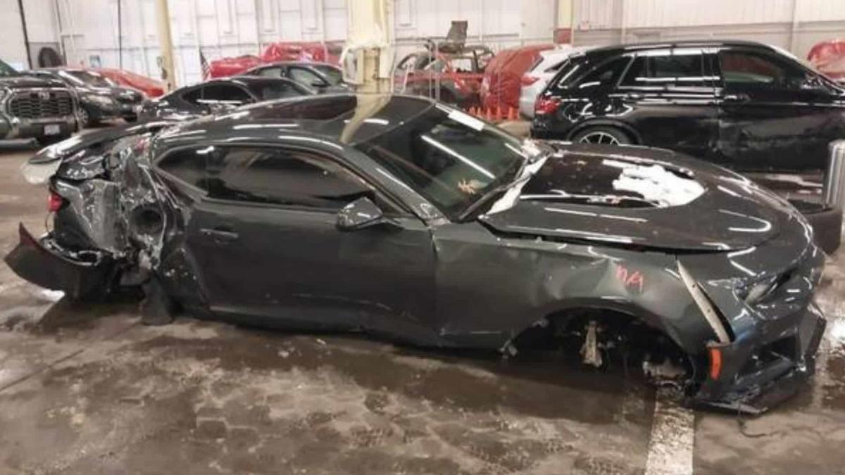 Rare Camaro ZL1 Destroyed By Dealer
