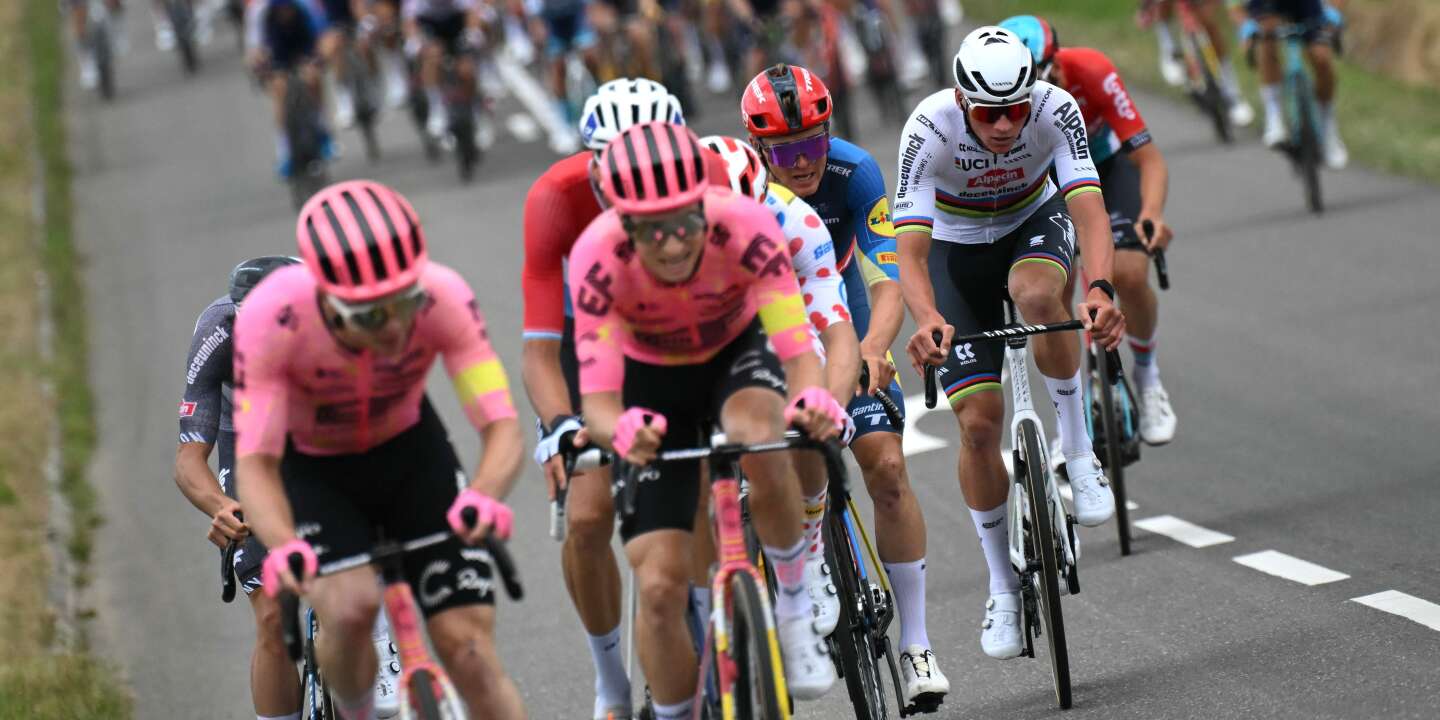 En direct, Tour de France 2024 : abandon d’Ayuso, coéquipier de Pogacar, dans un début d’étape explosif