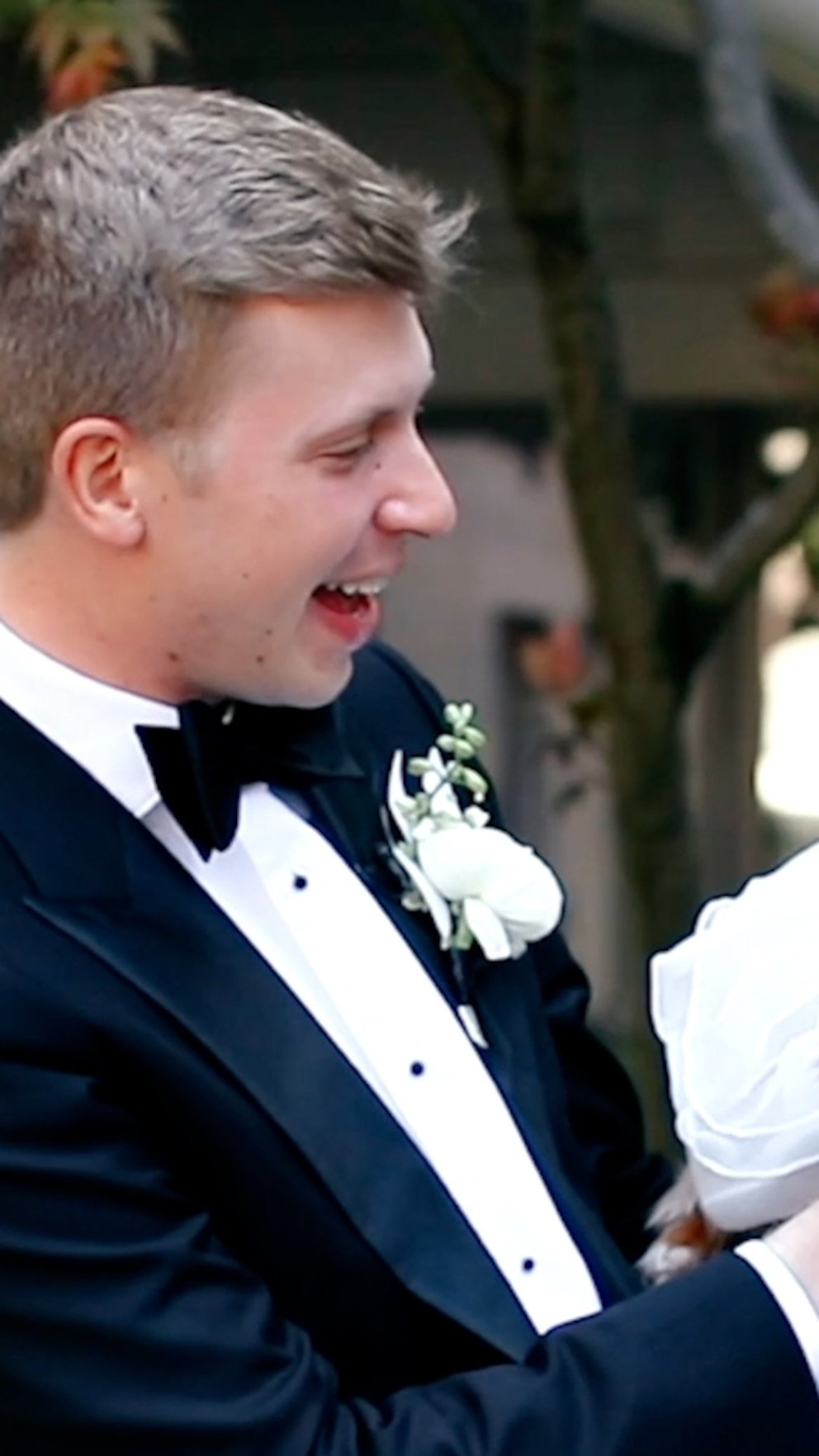 WATCH: Groom and his Dachshund go viral for adorable 1st look surprise at wedding