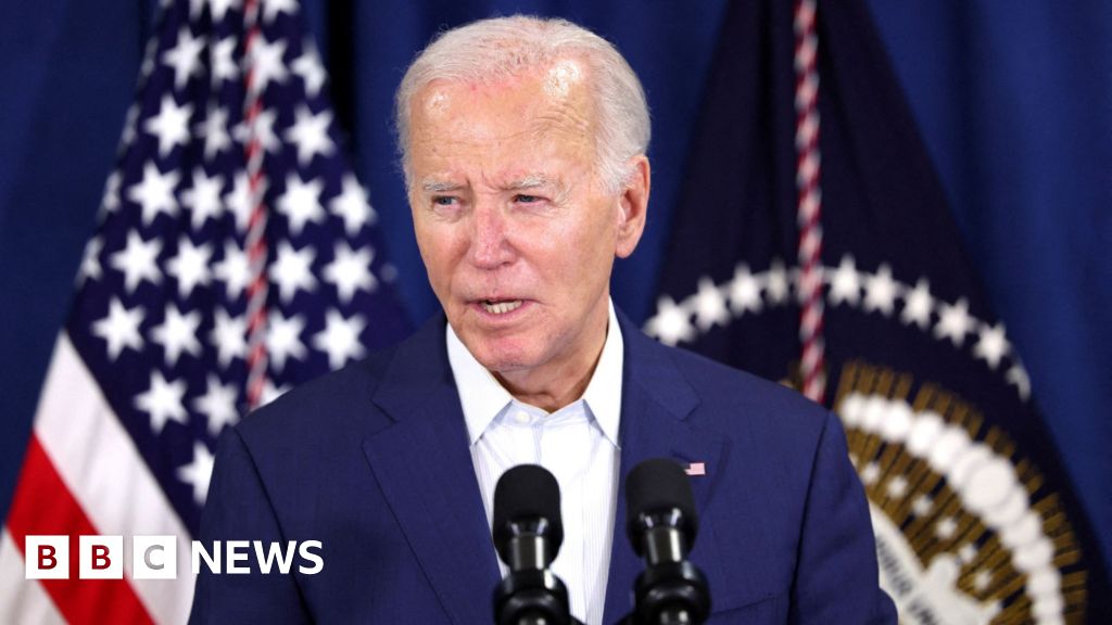'No place in America for this' - Biden on shooting