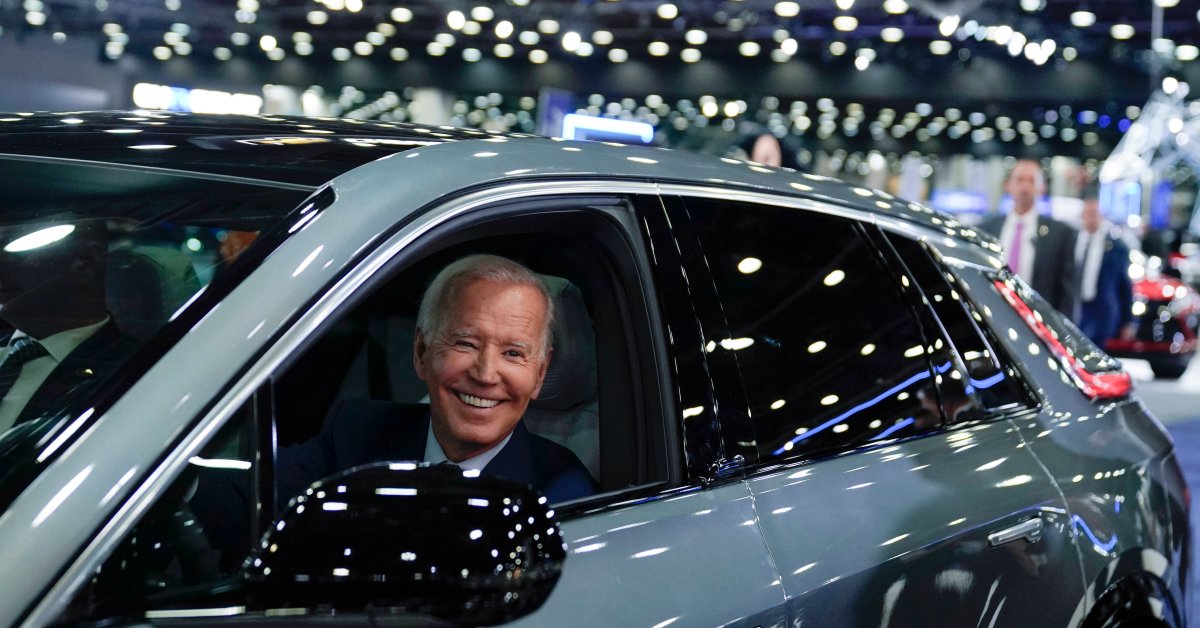 Biden Awards $1.7 Billion to Boost Electric Vehicle Manufacturing and Assembly in Eight States