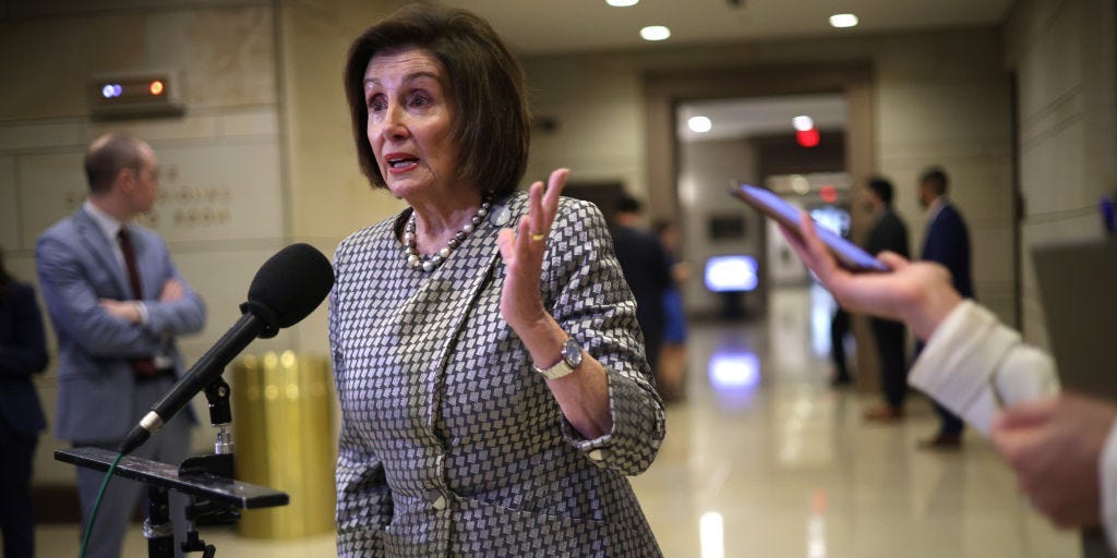 Pelosi offers vague answer when pressed about Biden continuing his campaign: 'I want him to do whatever he decides to do'