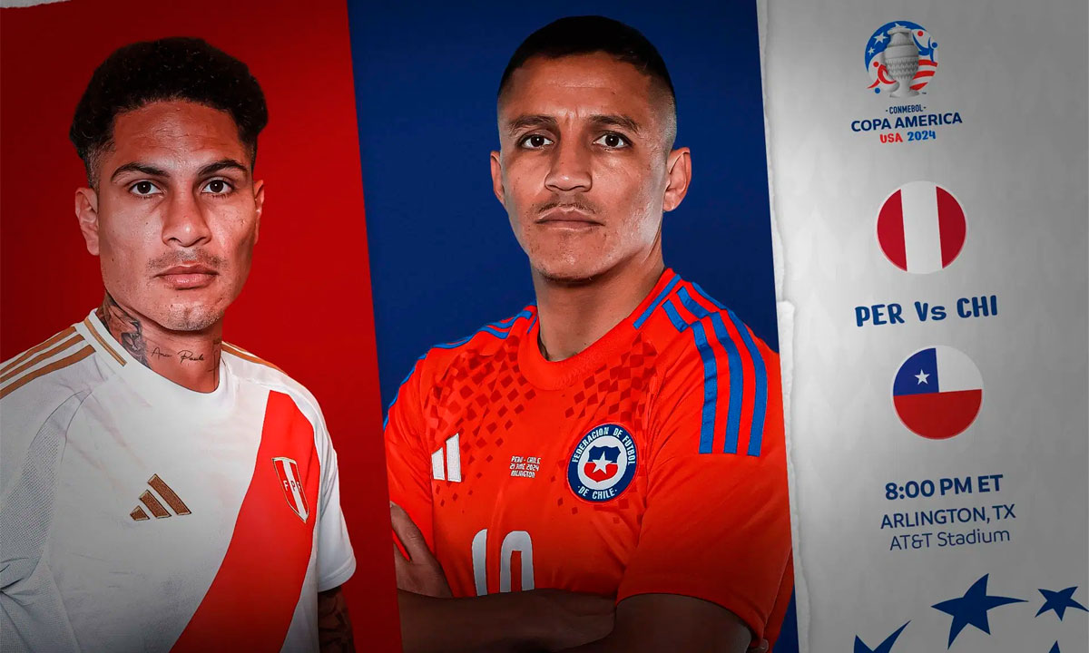Peru x Chile: onde assistir ao jogo da Copa América