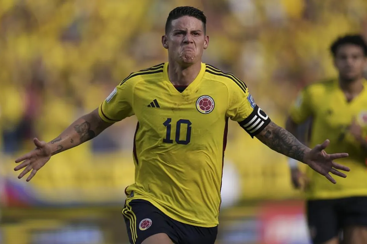 James Rodríguez cumple 100 partidos con Colombia: "Disfruto como si fuera el último"
