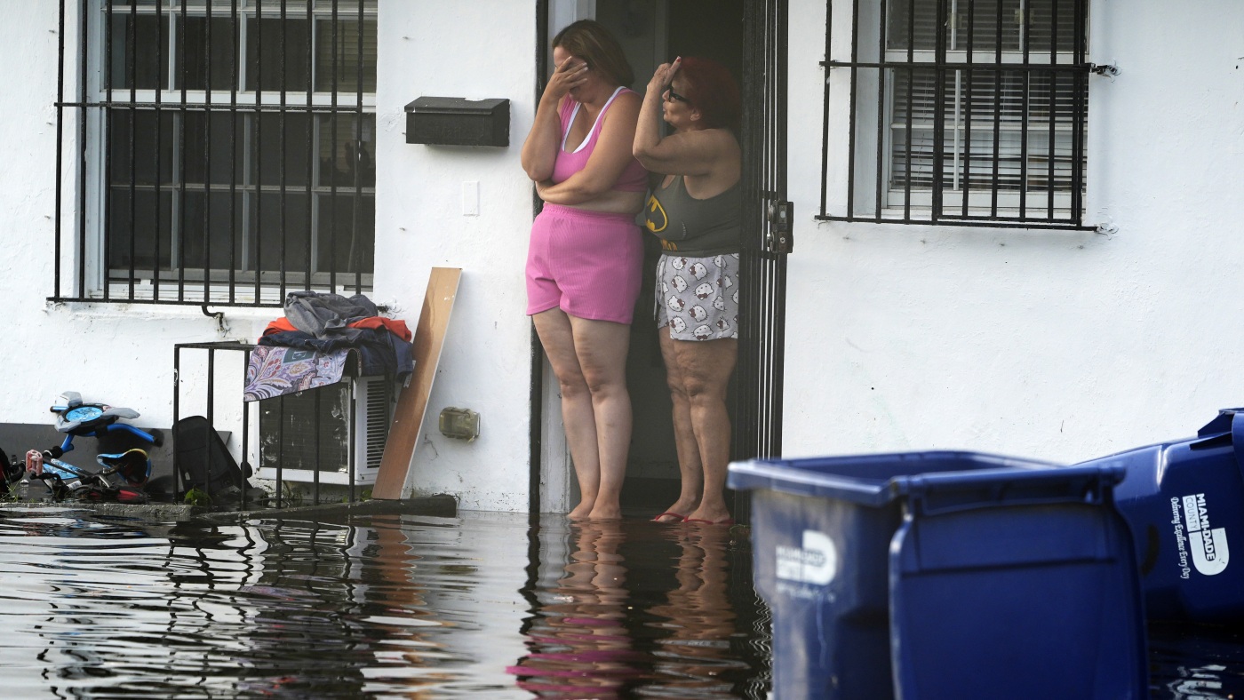 Florida told to prepare for more flash flooding Friday following tropical storms