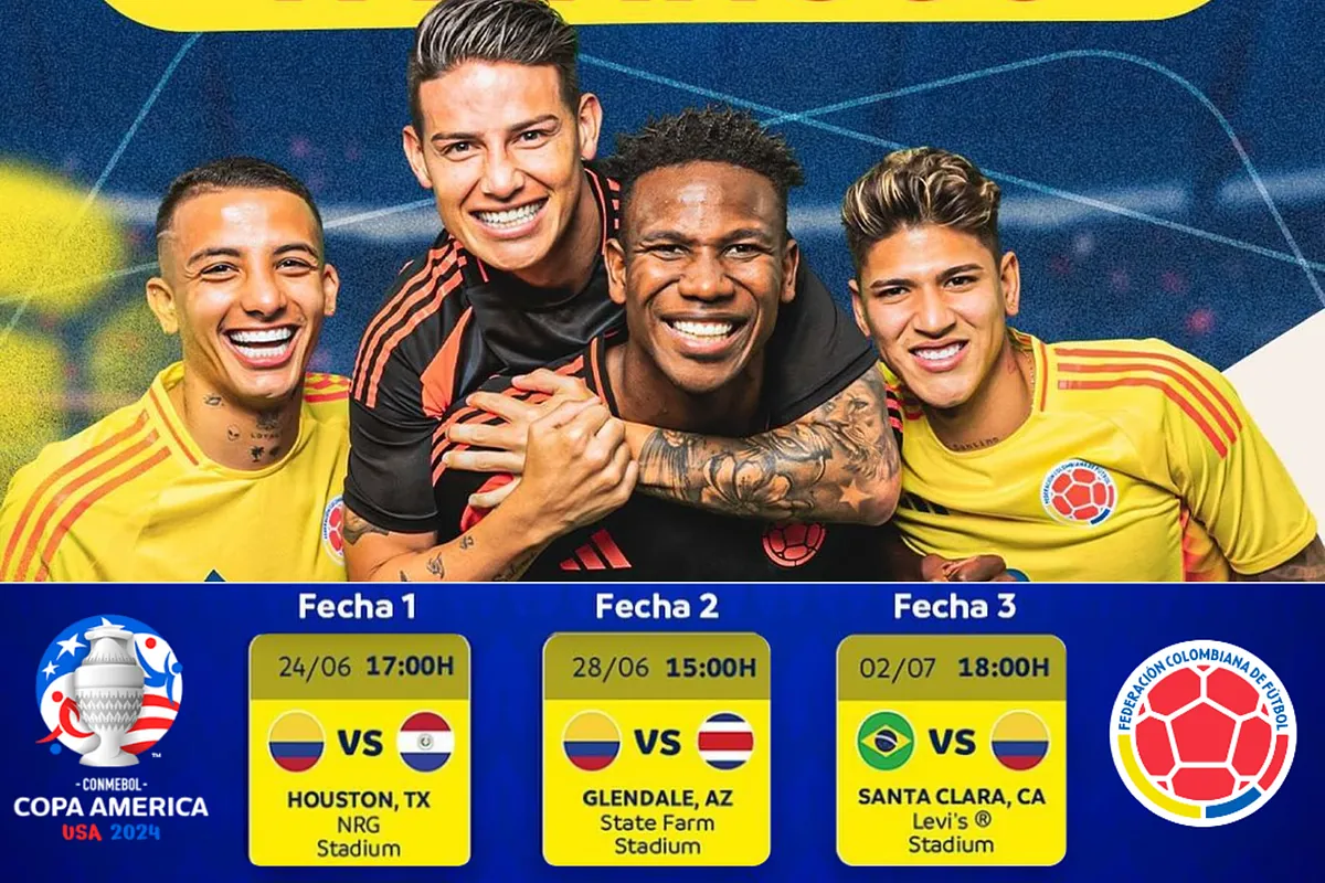 Próximo partido de Selección Colombia: ¿Cuándo juega Copa América 2024 y Eliminatorias 2026?