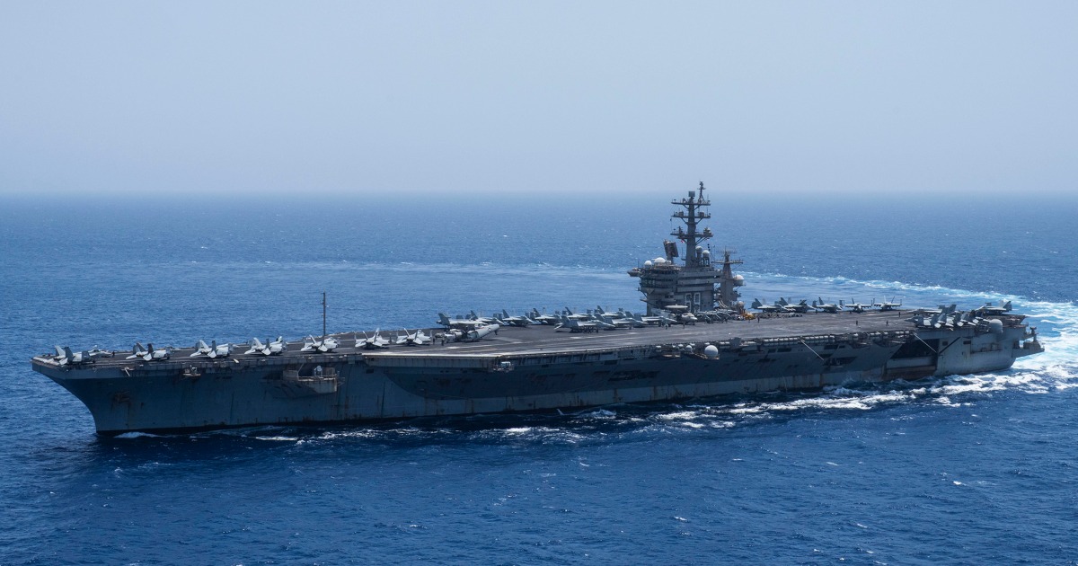 Ship attacked in Red Sea as USS Eisenhower heads home
