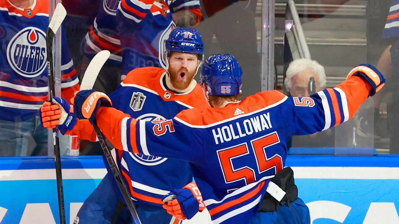 Oilers roll again, force Game 7 with dominant win
