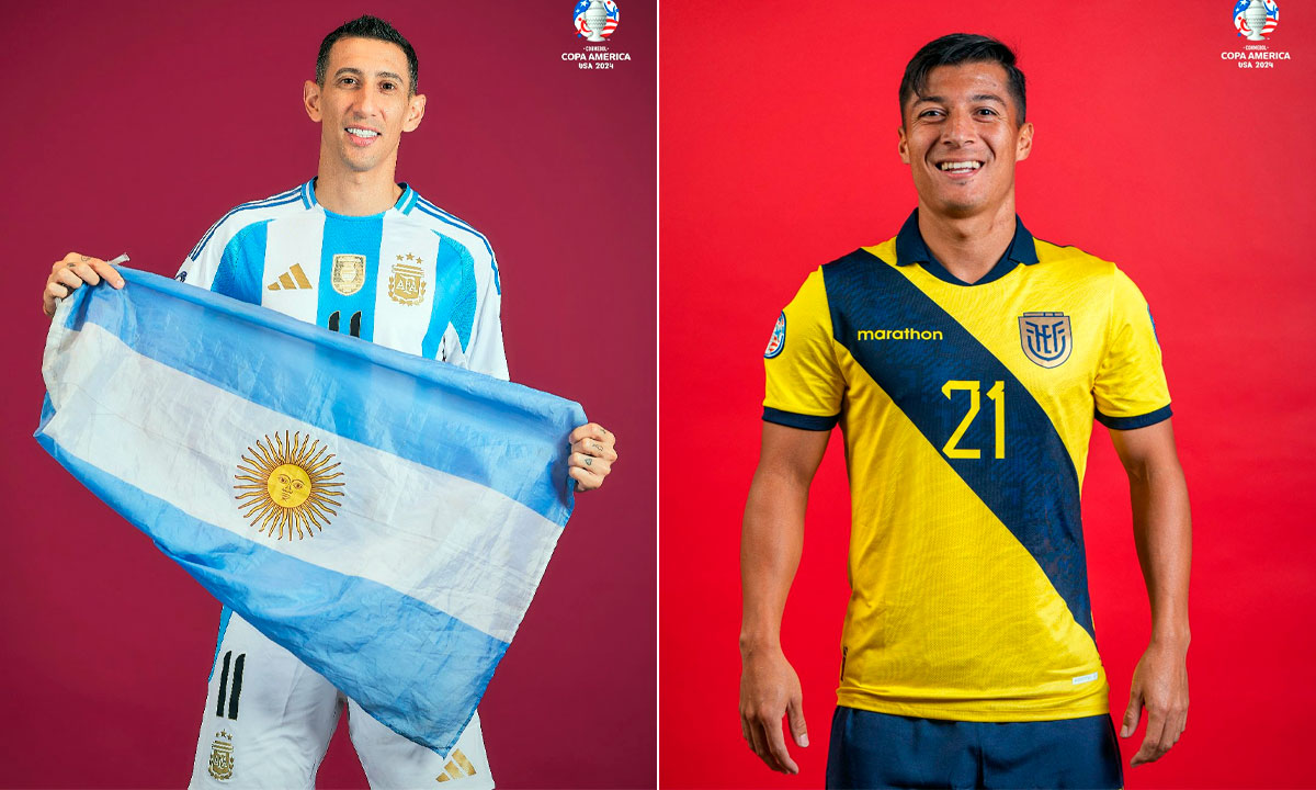 Argentina x Equador: onde assistir às quartas da Copa América