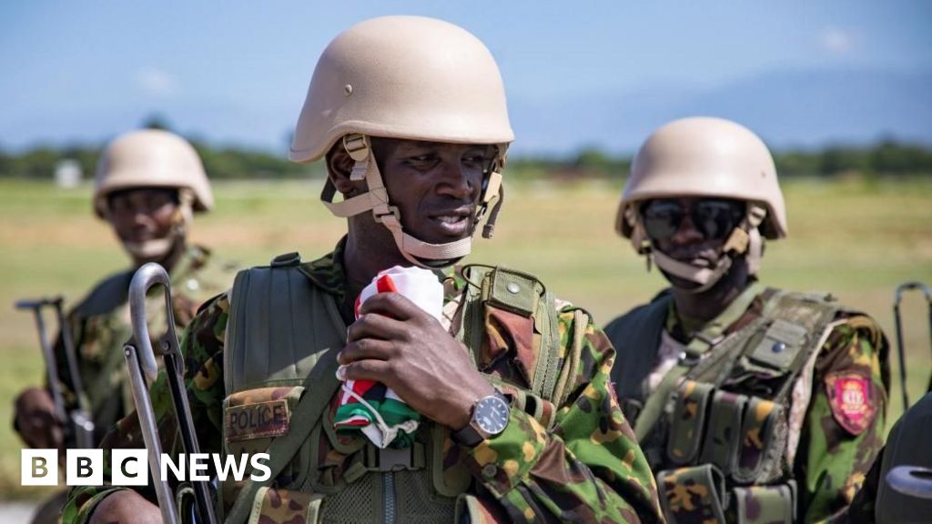 Kenyan police advance team arrives in Haiti. First security force could be right behind