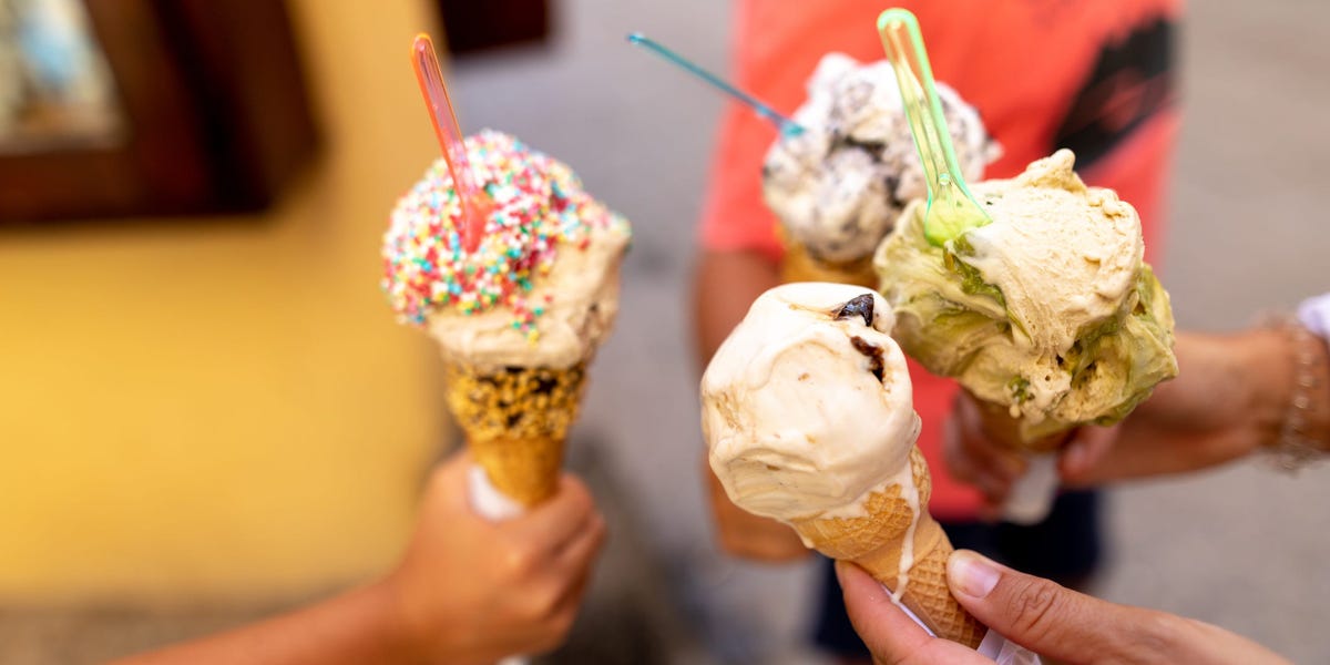 Scientists invented 'no melt' ice cream that holds its shape for 4 hours, but you can't eat it yet