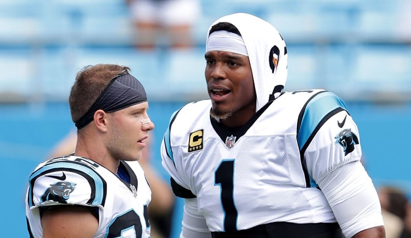 Christian McCaffrey Explains Why Cam Newton Wasn't Invited to His Wedding After Teammate Called Him Out