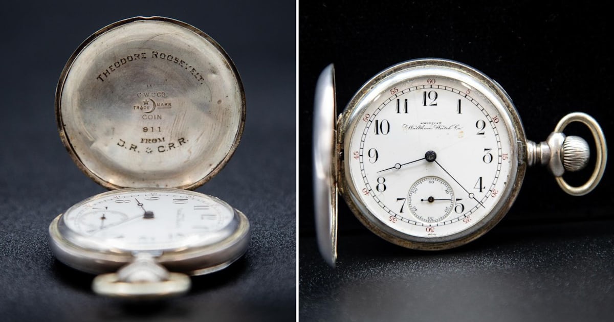 Found: Teddy Roosevelt's Long-Lost Pocket Watch Comes Home