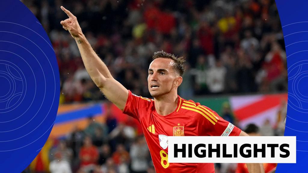 Highlights: Spain ease past Georgia to reach quarter-finals