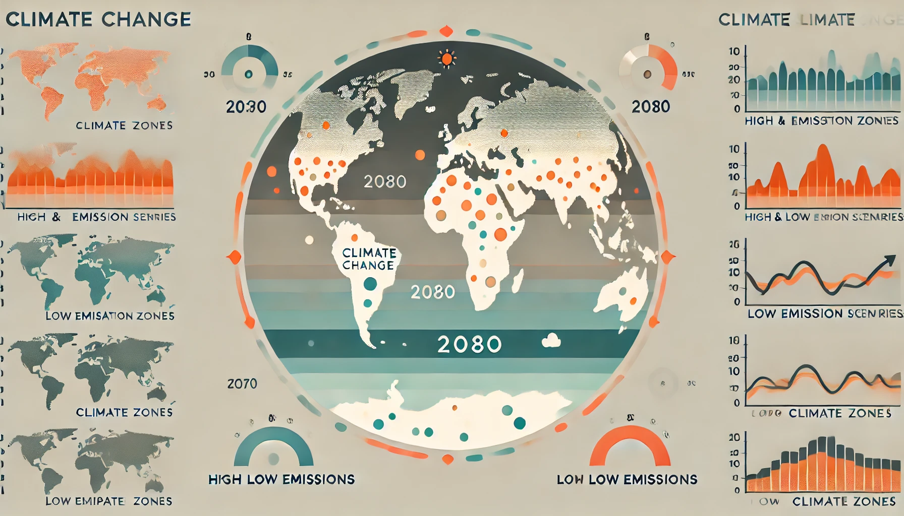 Nuevo mapa interactivo revela el futuro climático de tu hogar