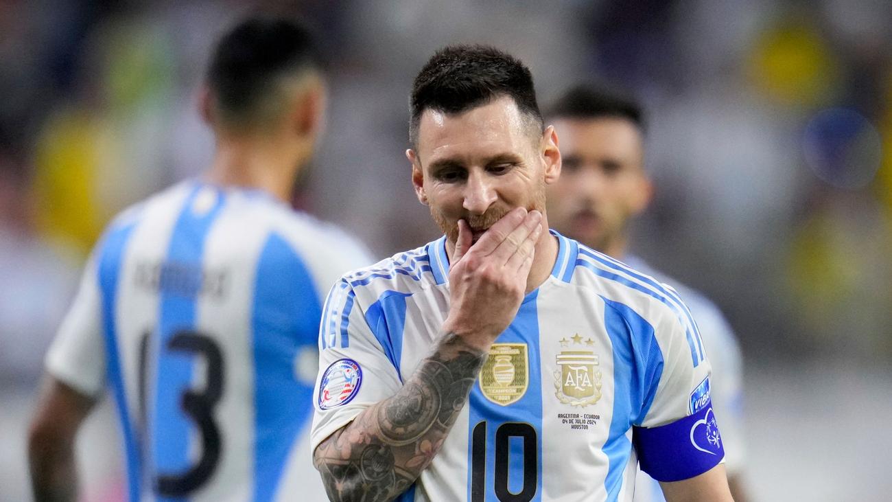 Copa América: Argentinien setzt im Halbfinale auf angeschlagenen Messi