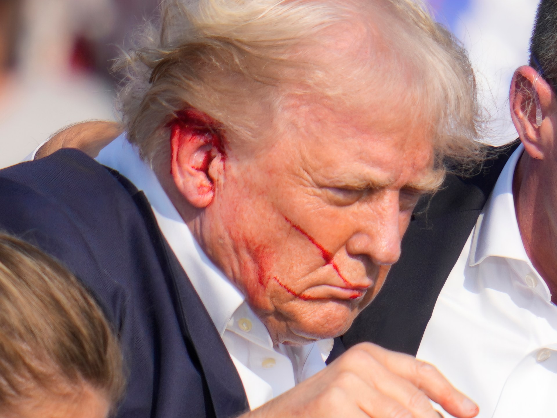 Donald Trump escapes assassination bid at US campaign rally