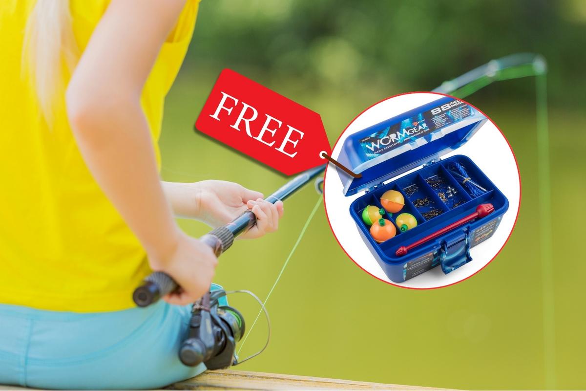 Snag a Free Tackle Box For Kids at All Fleet Farms This Weekend