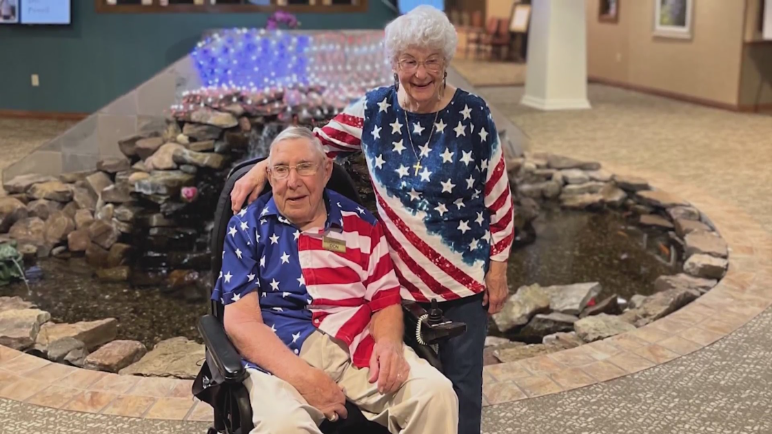 Kansas City couple celebrates 76 years of marriage