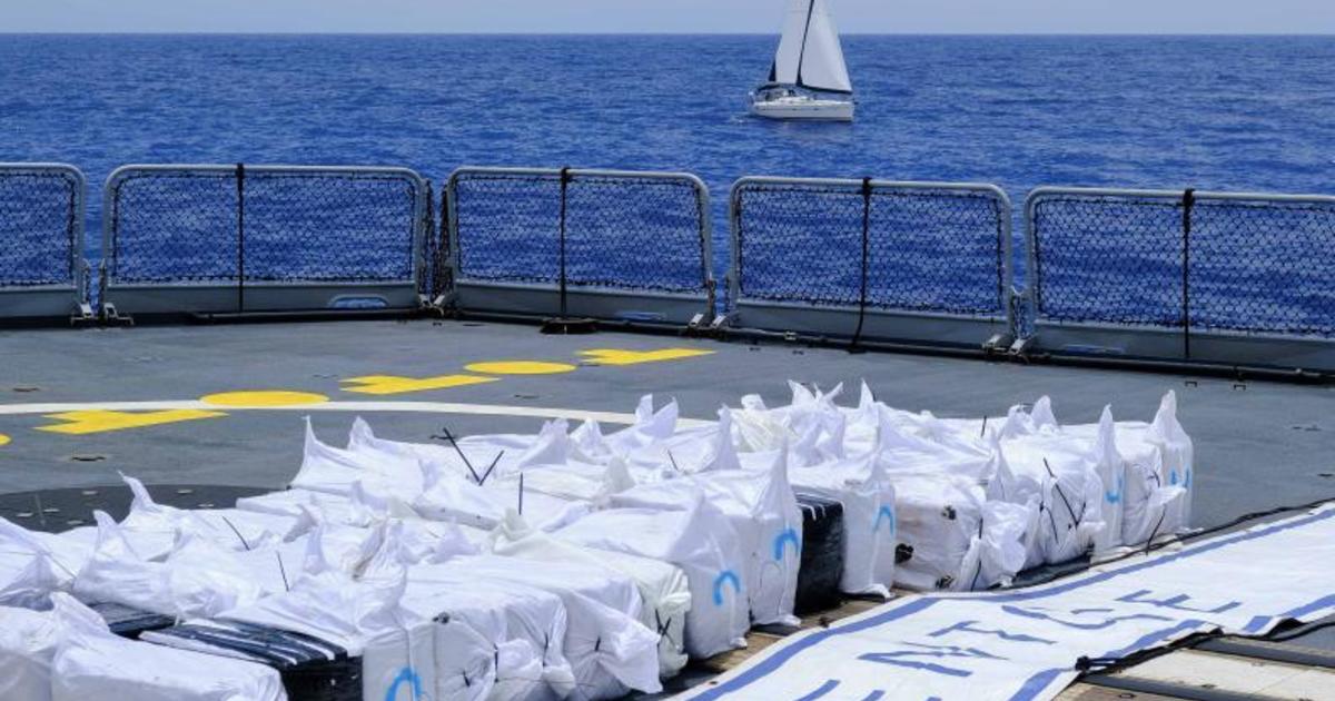 2.4 tons of cocaine seized from fishing boat in Atlantic Ocean after tip from customs department
