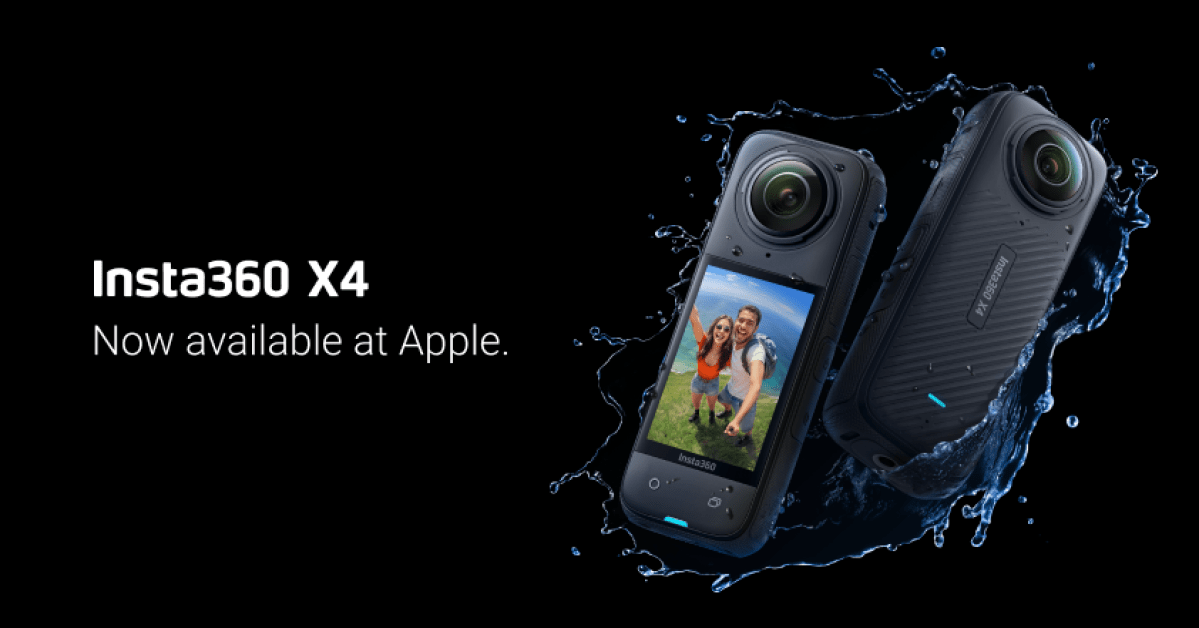 Exclusive Insta360 Action Camera X4 Bundle debuts at Apple Stores