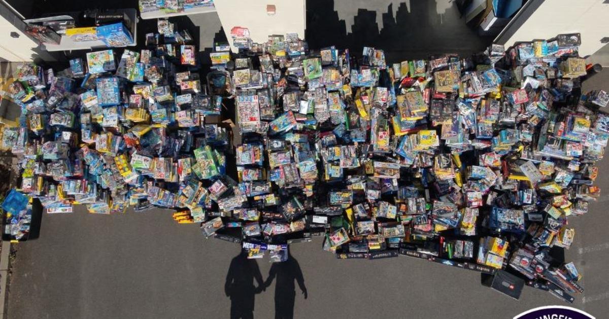 Police track down more than $200,000 in stolen Lego