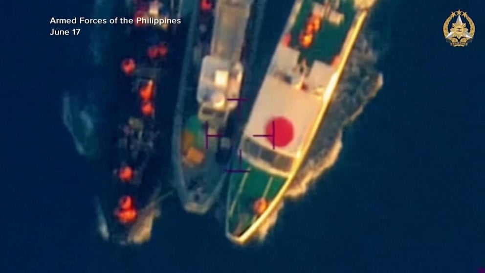 WATCH: Chinese coast guard collides with Philippine ship in disputed South China Sea