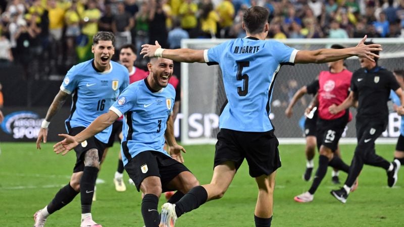 Brazil crashes out of Copa América after penalty shootout heartbreak against Uruguay