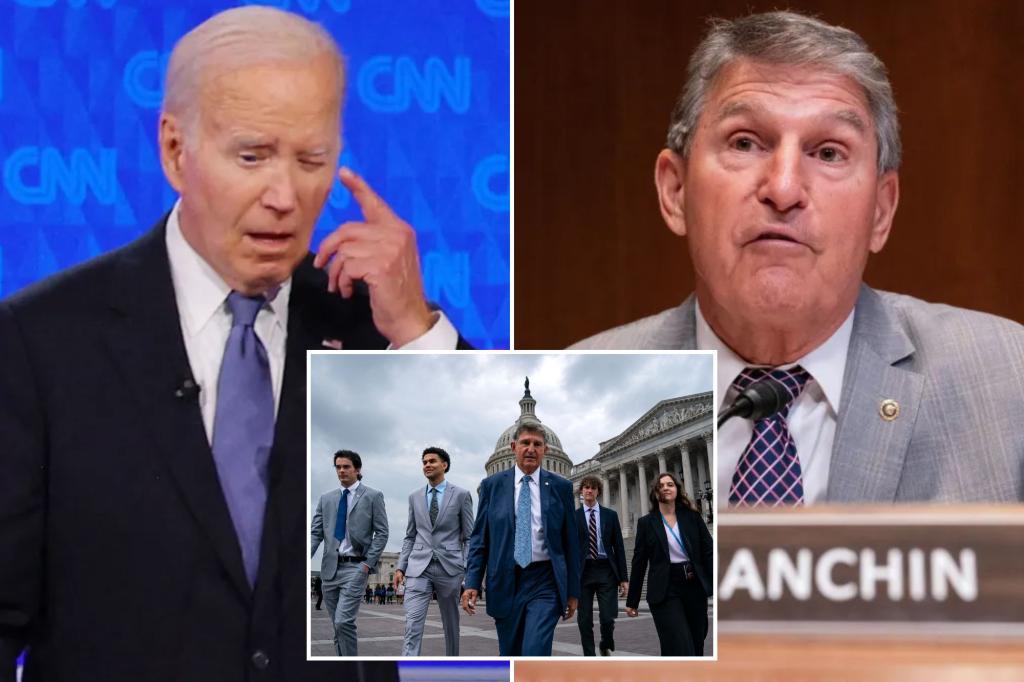 Dems scrambled to stop Manchin from breaking with Biden as aides 'freak the f--k out': reports