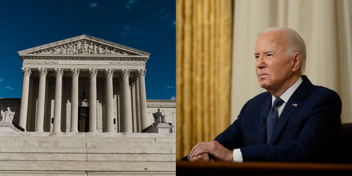 Biden is finalizing plans to announce term limits and a new ethics code targeting the Supreme Court
