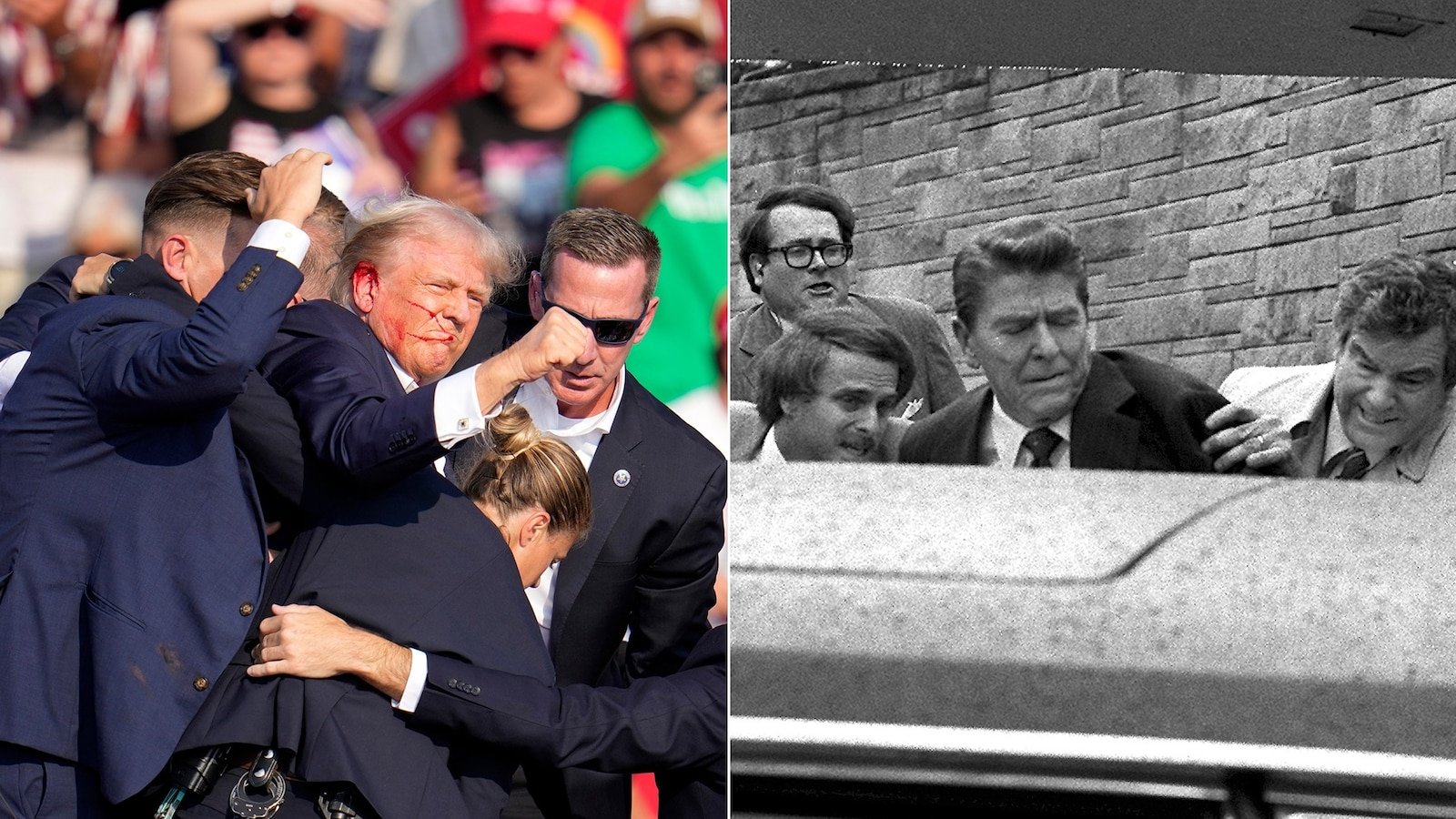 How Trump's assassination attempt compares to the attempt on Ronald Reagan in 1981