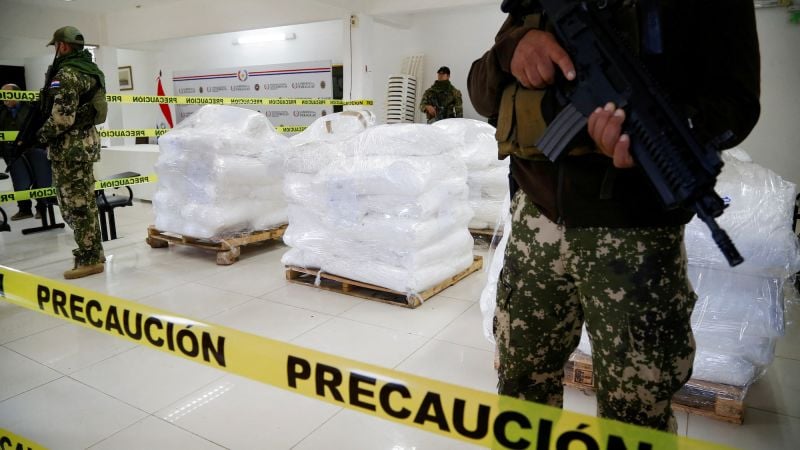 Paraguay carries out largest cocaine bust in its history as 4 tons are found in sugar shipment headed to Europe