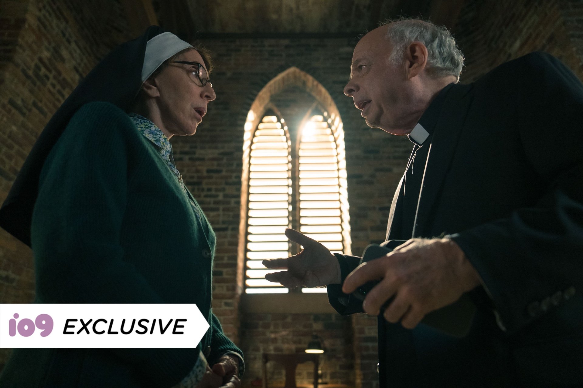 In This Exclusive Evil Clip, AI Bedevils a Priest From Beyond the Grave