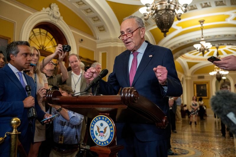 Schumer told Biden he should end reelection bid, ABC News reports