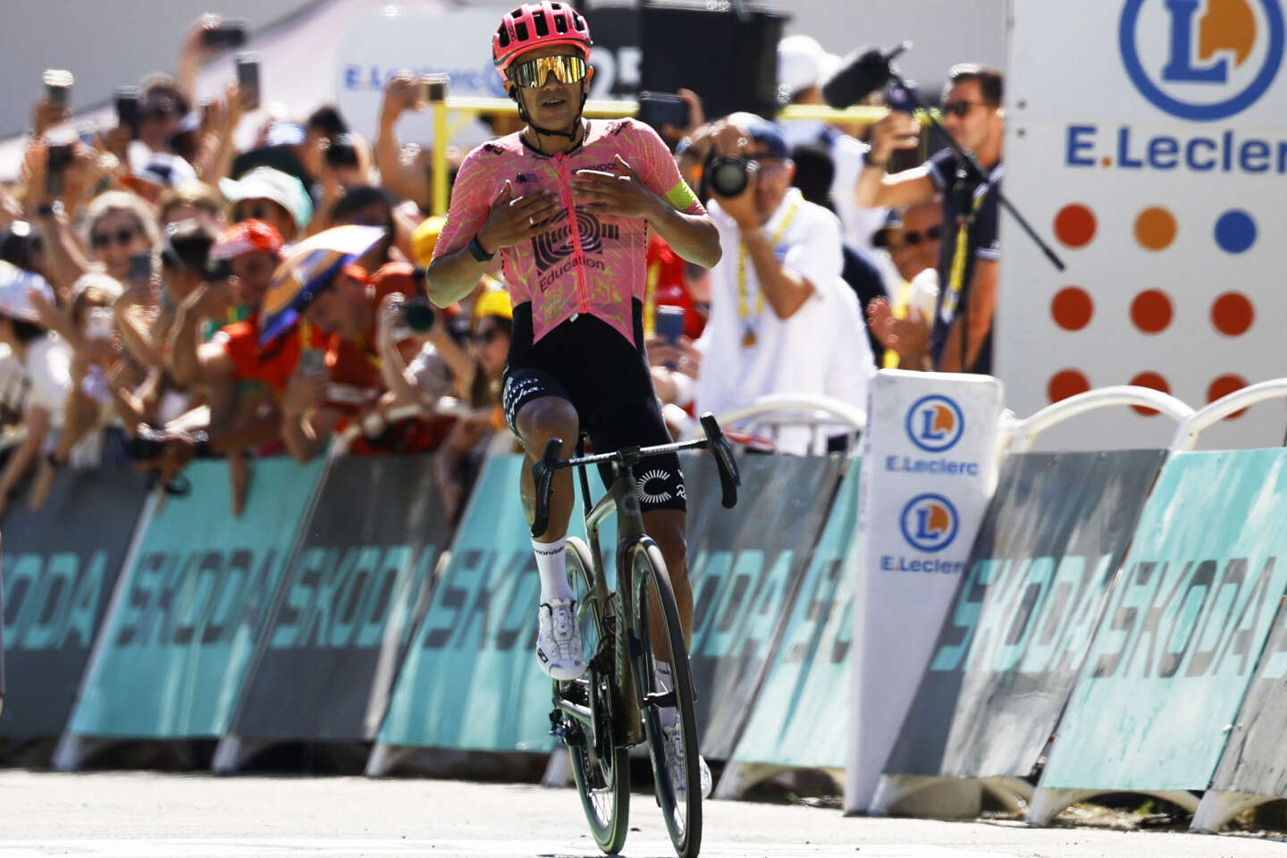 Tour de France 2024 : le résumé de la victoire de Richard Carapaz lors de la 17ᵉ étape