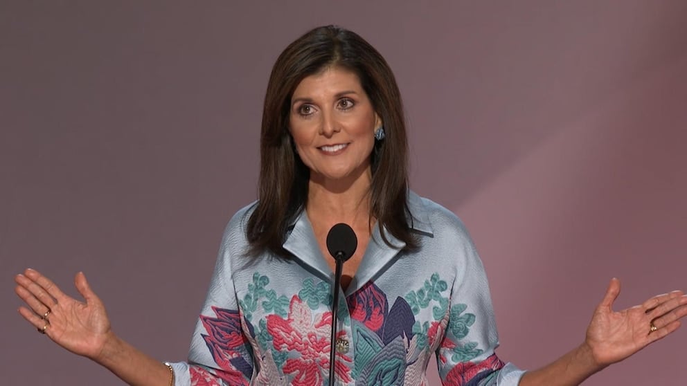 WATCH: Nikki Haley gives Trump her 'strongest endorsement' at RNC