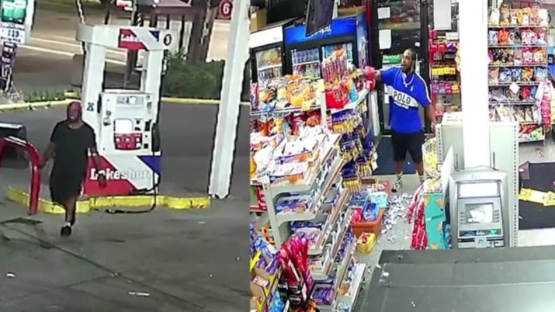 Suspected gas station vandal arrested in Cleveland, comes back later that night
