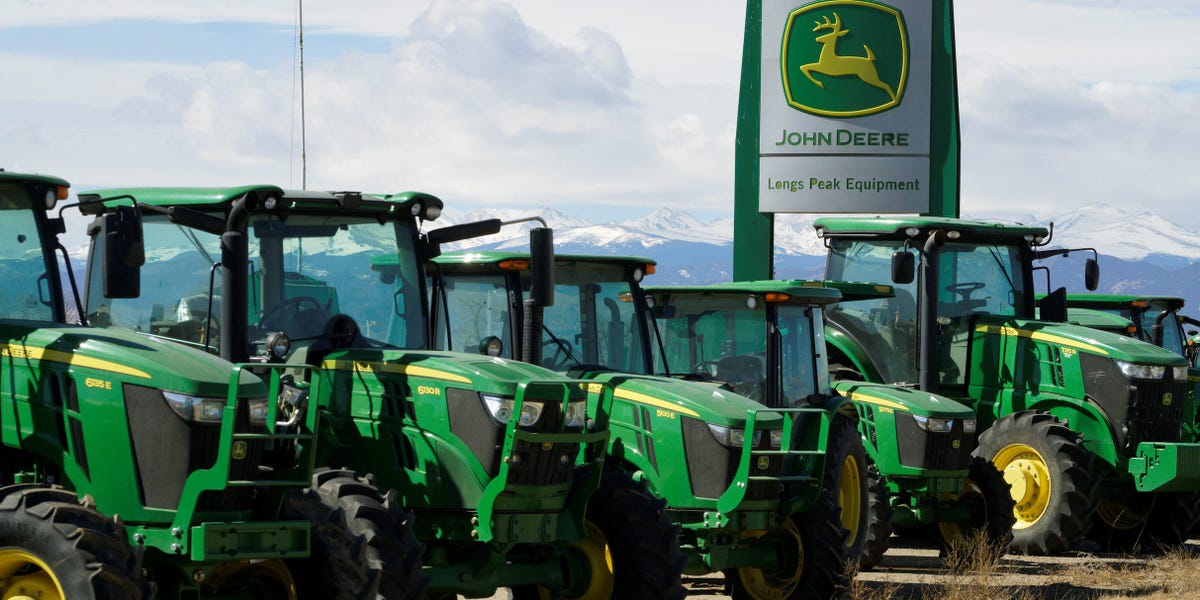 John Deere rolls back DEI policies having come under fire from conservatives, saying it won't take part in events like Pride or have a pronoun policy
