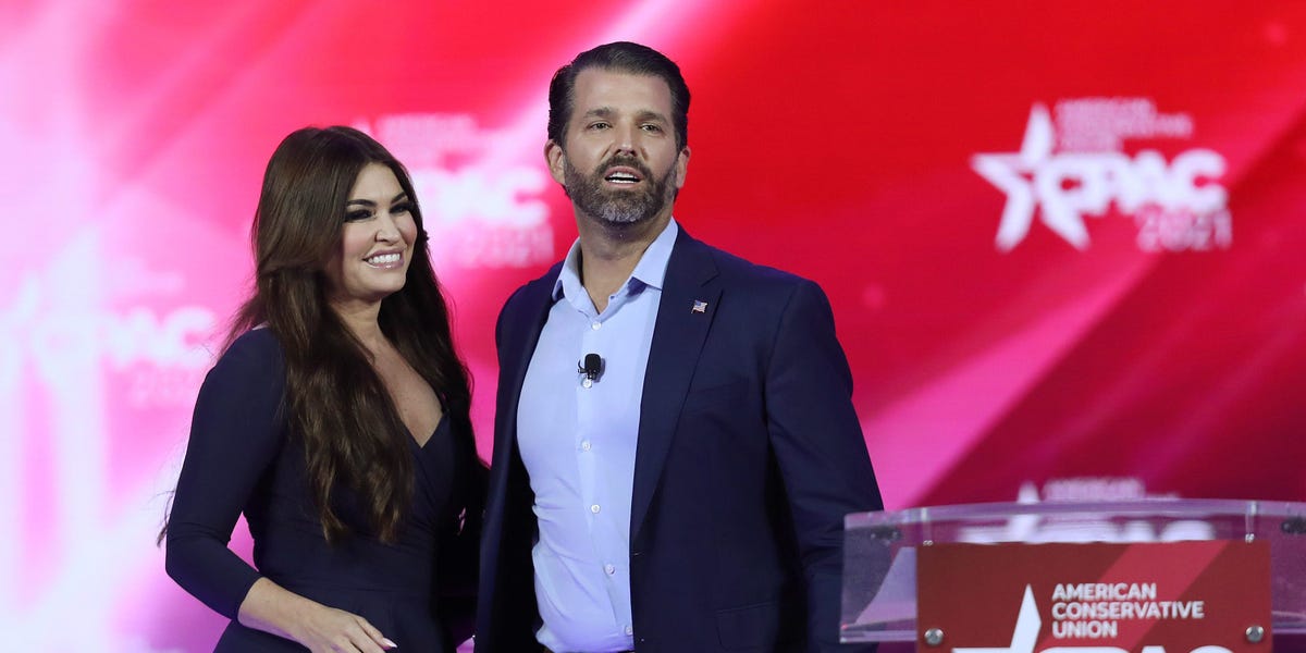 Donald Trump Jr. and Kimberly Guilfoyle were once called 'the prom king and queen of MAGA land.' Here's a timeline of their relationship.