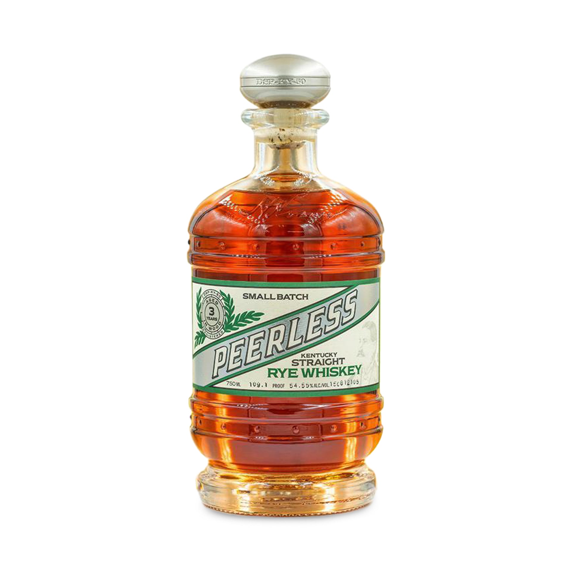 Peerless Straight Rye Whiskey