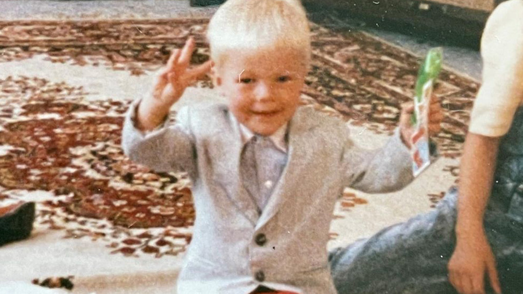 Guess Who This Cute Boy In His Blazer Turned Into!