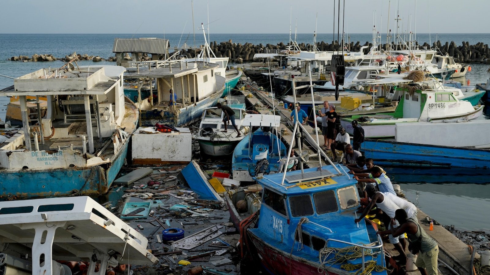 Hurricane Beryl roars toward Jamaica after killing at least 6 people in the southeast Caribbean