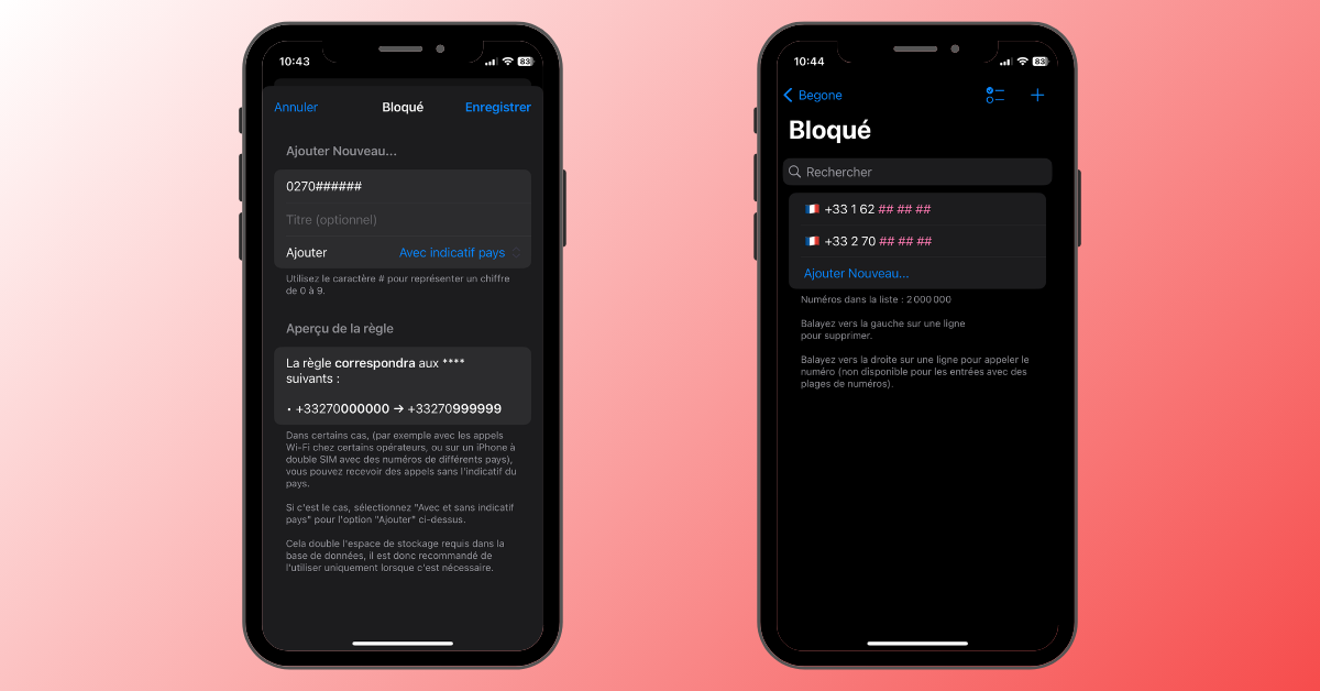 iPhone : Begone, une nouvelle application pour bloquer le démarchage téléphonique