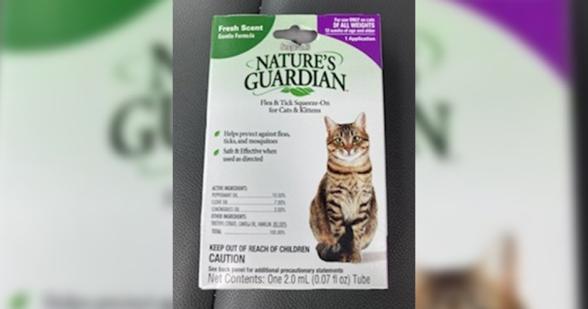 Warning issued for flea and tick collar sold in Ohio