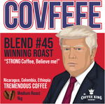 Trump Covfefe Blend Coffee Beans 1kg $45 with Free MAGA HAT KEYRING (Was $50) Delivered @ Coffee King