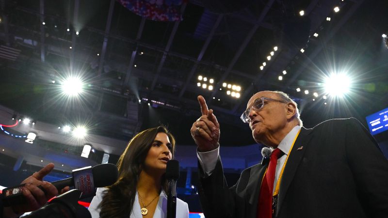 Rudy Giuliani’s first-class RNC travel was paid for by Mike Lindell’s media platform, attorney says
